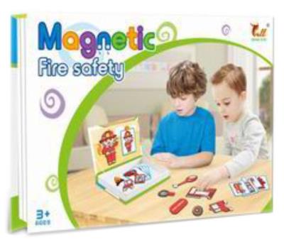 Opakowanie Układanka magnetyczna - straż pożarna