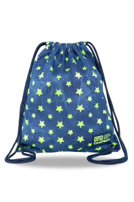 Opakowanie Worek na buty Coolpack Solo Denim yellow stars