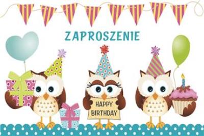 Opakowanie ZAPROSZENIE DZIECIĘCE Z DZIE 38199 POL MAK