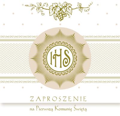 Opakowanie ZAPROSZENIE KOMUNIA ZKW KOM 39818 POL MAK