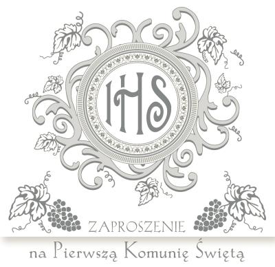 Opakowanie ZAPROSZENIE KOMUNIA ZKW KOM 39976 POL MAK