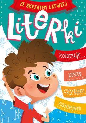 Ze skrzatem łatwiej Literki. Autor: Krassowska Dorota, Porębski Stanisław. SmakLiter.pl Okładka książki Ze skrzatem łatwiej Literki