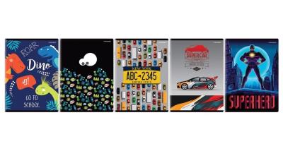 Zeszyt A5/16K kratka Chłopcy (20szt). Wydawca: Top 2000. SmakLiter.pl Opakowanie Zeszyt A5/16K kratka Chłopcy (20szt)