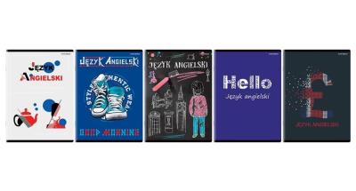 Opakowanie Zeszyt A5/60K kratka Angileski (10szt)