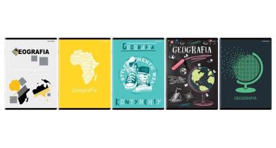 Opakowanie Zeszyt A5/60K kratka Geografia (10szt)