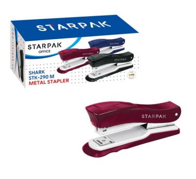Opakowanie Zszywacz metalowy Shark STK-290 M bordowy