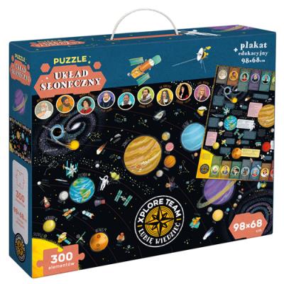 Opakowanie Xplore Team Puzzle Układ słoneczny (nowa edycja)