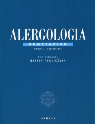 Alergologia kompendium w.2. Autor: Rafał Pawliczaka. SmakLiter.pl Okładka książki Alergologia kompendium w.2