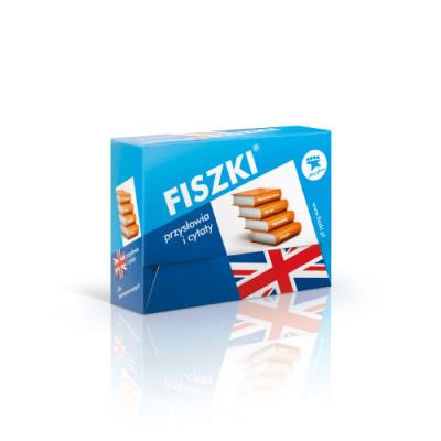 Okładka książki Angielski. Fiszki - Przysłowia i cytaty w.2013