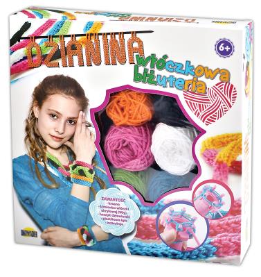 Opakowanie Atelier Glamour dzianina, włóczkowa biżuteria