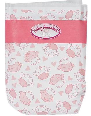 Baby Annabell - Pieluszki 5pak. Wydawca: Zapf. SmakLiter.pl Opakowanie Baby Annabell - Pieluszki 5pak