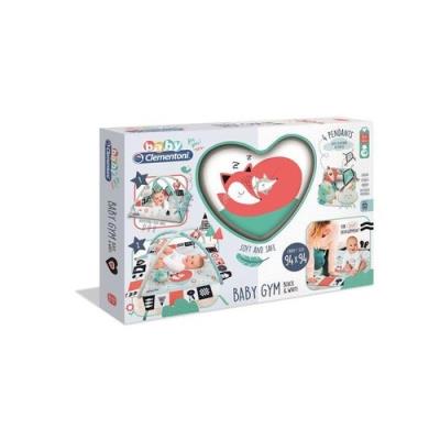 Baby Clementoni Mata gimnastyczna czarno-biała. Wydawca: Clementoni. SmakLiter.pl Opakowanie Baby Clementoni Mata gimnastyczna czarno-biała