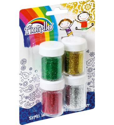 Brokat sypki GR-B8 B4 FIORELLO. Wydawca: Fiorello. SmakLiter.pl Opakowanie Brokat sypki GR-B8 B4 FIORELLO