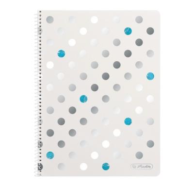 Opakowanie Brulion na spirali A4/80K kratka Frozen Glam