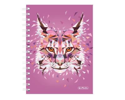 Opakowanie Brulion na spirali A5/100K kratka Wild Lynx (2szt)