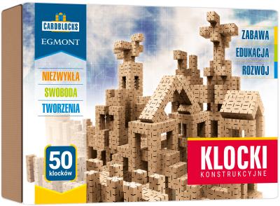 Opakowanie Cardblocks Kartonowe klocki konstrukcyjne zestaw podstawowy