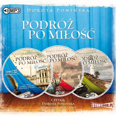 CD MP3 Pakiet Podróż po miłość. Autor: Ponińska Dorota. SmakLiter.pl Okładka książki CD MP3 Pakiet Podróż po miłość