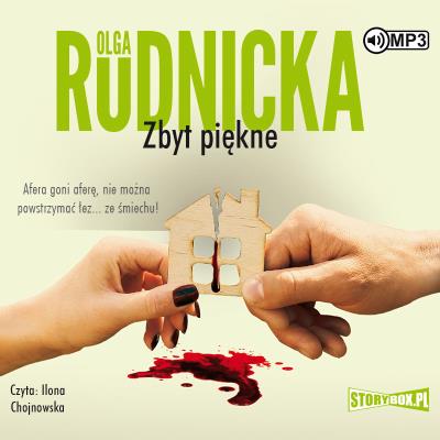 CD MP3 Zbyt piękne. Autor: Rudnicka Olga. SmakLiter.pl Okładka książki CD MP3 Zbyt piękne