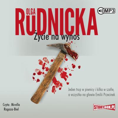 CD MP3 Życie na wynos. Emilia Przecinek. Tom 2. Autor: Rudnicka Olga. SmakLiter.pl Okładka książki CD MP3 Życie na wynos. Emilia Przecinek. Tom 2