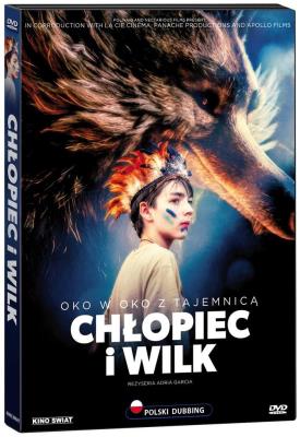 Okładka książki Chłopiec i wilk DVD