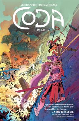 Coda Tom 2. Autor: Bergara Matias. SmakLiter.pl Okładka książki Coda Tom 2