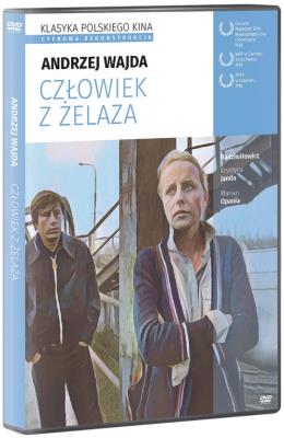 Opakowanie CZŁOWIEK Z ŻELAZA Klasyka Polskiego Kina Dvd