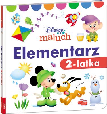 Okładka książki Disney Maluch Elementarz 2-latka