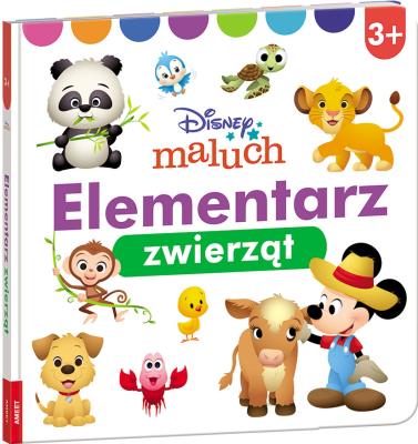Okładka książki Disney Maluch Elementarz zwierząt