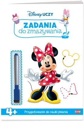 Okładka książki Disney Uczy Minnie Zadania do zmazywania