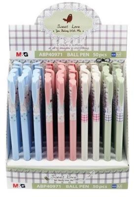 Długopis pstrykany Sweet Love niebieski(40szt) M&G. Wydawca: M&G Writing Company. SmakLiter.pl Opakowanie Długopis pstrykany Sweet Love niebieski(40szt) M&G