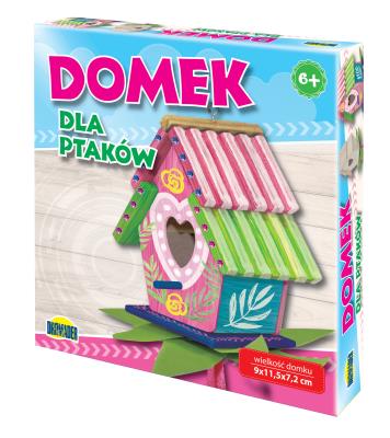 Opakowanie Drewniany domek dla ptaków