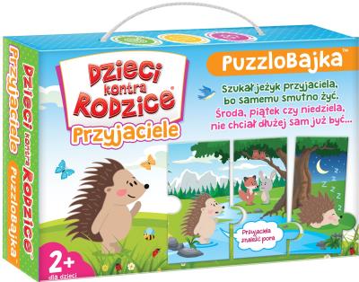 Opakowanie Dzieci kontra Rodzice. Puzzlobajka Przyjaciele