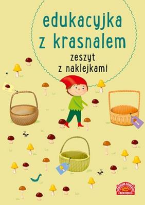 Okładka książki Edukacyjka z krasnalem Zeszyt z naklejkami