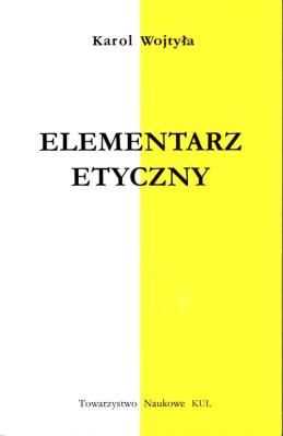 Okładka książki Elementarz etyczny