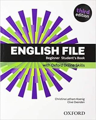 Okładka książki English File 3E Begginer SB + online