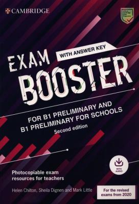 Okładka książki Exam Booster for B1 Preliminary and B1 Preliminary for Schools with Answer Key with Audio for the Revised 2020 Exams