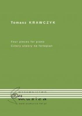 Okładka książki For pieces for piano (Cztery utwory na fortepian)