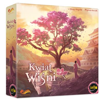 Gra Kwiat Wiśni. Autor: Origuchi Hinata. SmakLiter.pl Okładka książki Gra Kwiat Wiśni