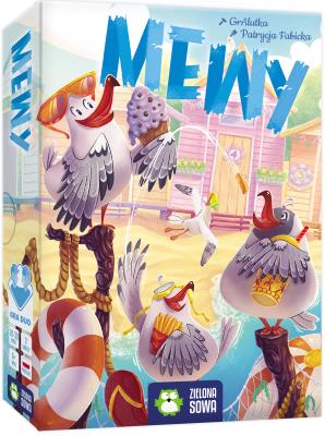 Gra Mewy. Autor: GrAlutka. SmakLiter.pl Okładka książki Gra Mewy