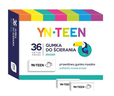 Gumka Mouse (36szt) YN NOSTER. Wydawca: Noster. SmakLiter.pl Opakowanie Gumka Mouse (36szt) YN NOSTER