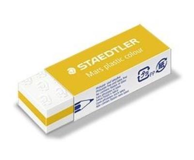 Opakowanie Gumka techniczna Mars Plastic żółta (20szt)