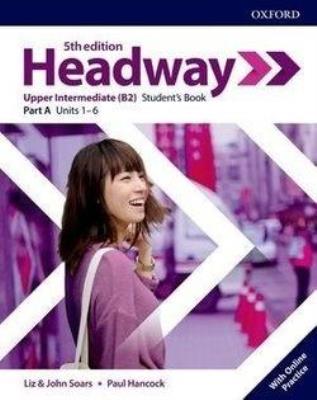 Okładka książki Headway 5E Upper-Interm SB A + online practice