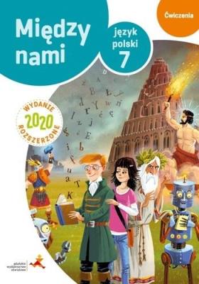 Okładka książki J. Polski SP 7 Między nami.Wersja B ćw. wyd.2020