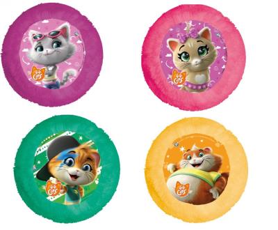 Opakowanie John Piłka pluszowa Squeeze 44 Koty 9cm