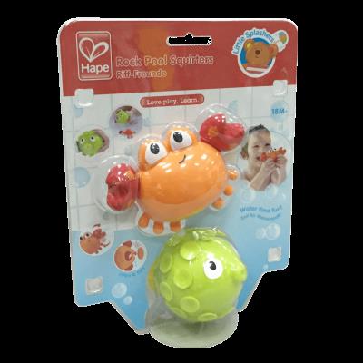 Opakowanie Kamienny staw tryskające zwierzaczki Hape E0208