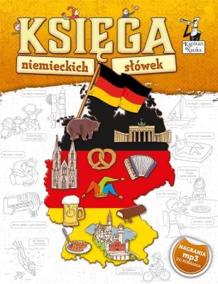 Kapitan Nauka Księga niemieckich słówek BR. Autor: Ewa Sołtysik. SmakLiter.pl Okładka książki Kapitan Nauka Księga niemieckich słówek BR