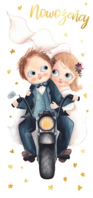 Opakowanie Karnet B6 Ślub - Motor DL