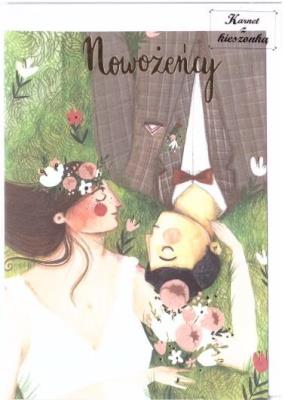 Opakowanie Karnet B6 z kieszonką - Łąka