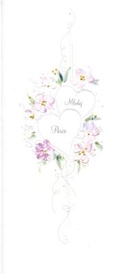 Karnet Ślub DL S28 - Młodej Parze. Wydawca: MAK. SmakLiter.pl Opakowanie Karnet Ślub DL S28 - Młodej Parze