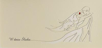 Opakowanie Karnet Ślub DL SDP01 - Pocałuenk